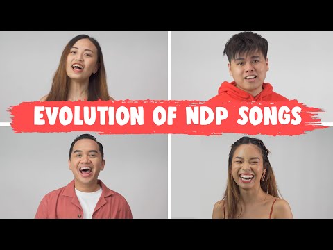 Evolution of Singapore National Day Songs Medley (1986-2021)