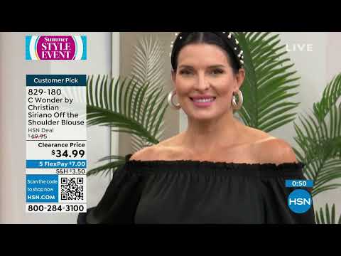 HSN | C. Wonder Christian Siriano Fashions 06.15.2023 - 12 PM