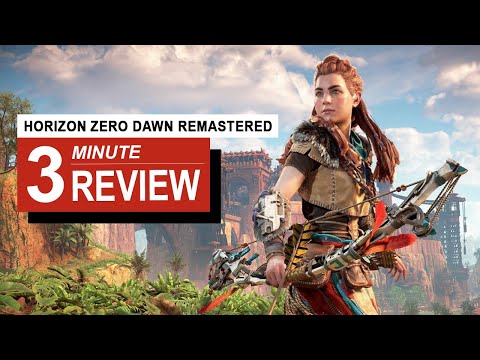 Horizon Zero Dawn Remastered Review In 3 Minutes | GamingByte