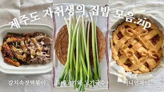 Korean's homemade meals | cooking vlog | Tteokbokki | onion pie | carrot pancake | Suyuk | jeju