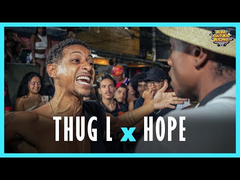 (PEGOU FOGO 🔥) THUG L x HOPE - 1ª FASE - Roda Cultural da Rocinha: 133ª EDIÇÃO
