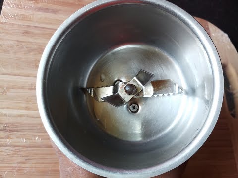 How to sharpen mixer grinder blades