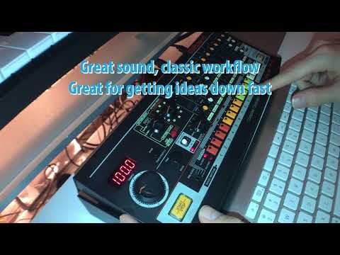 Roland TR-08 Boutique Drum Machine First Run - Beat Programming (No Talking)
