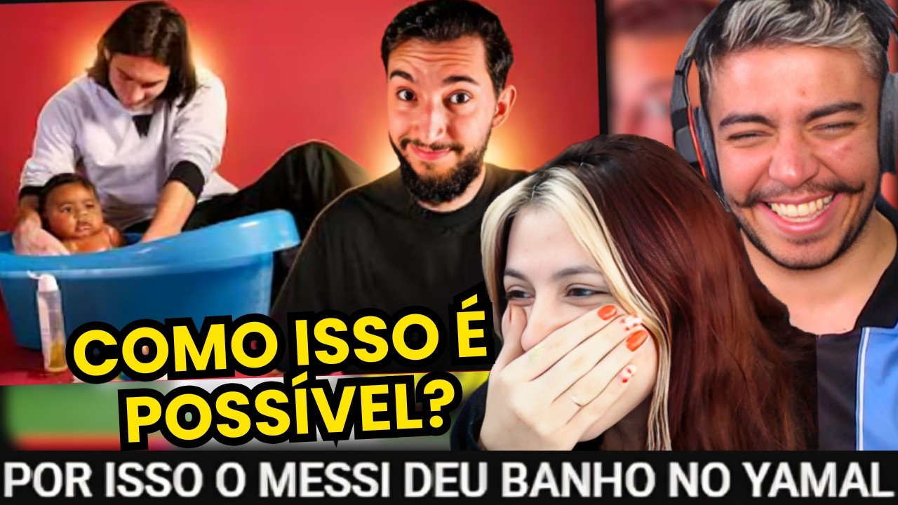 POR ISSO O MESSI DEU BANHO NO YAMAL | react