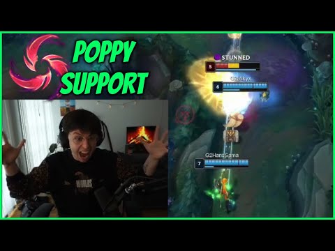 Mikyx's Hail Of Blades Poppy Support Is Completely Cracked