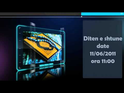 Dr Shefqet Krasniqi, tribune fetare ne Koplik.wmv