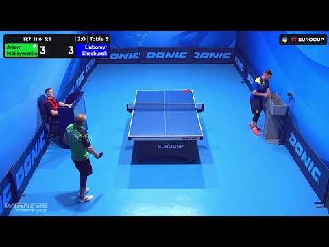 13:15 Artem Maksymenko - Liubomyr Sheshurak 29.08.2023 TT Euro.Cup Ukraine Star. TABLE 3
