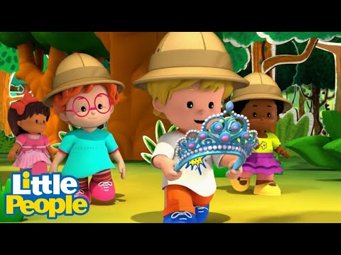 Little People Mini Adventures | The Sparkly Tiara of The Magical Kingdom! | Kids Cartoons - Kids TV Series, Kingdom Kids Zone - Little People - Fisher Price