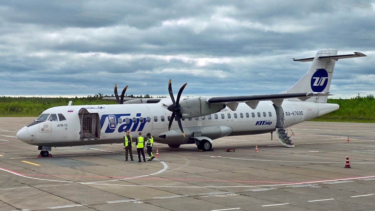 ATR 72-500 а/к Utair | Рейс Нягань – Белоярский