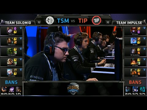 NA LCS TSM vs TIP Game 1 Highlights (NA LCS Spring Playoffs Semifinals 2015)