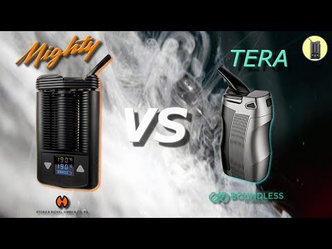TERA vs MIGHTY +Test Vapeur, Vaporisateur Boundless, avis.Fr