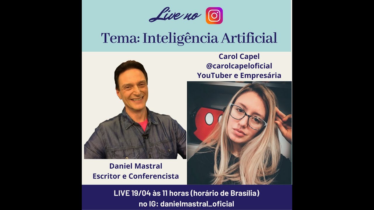 Live com Daniel Mastral e Carol Capel