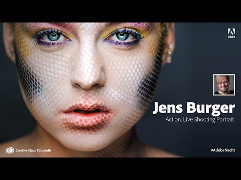 #AdobeNacht 2019 – Foto-Edition – Live Portrait Shooting mit Jens Burger. | Adobe DE