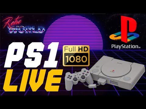 24/7 Livestream Playstation PS1 Games | Random Order | Longplay No Commentary 1080p