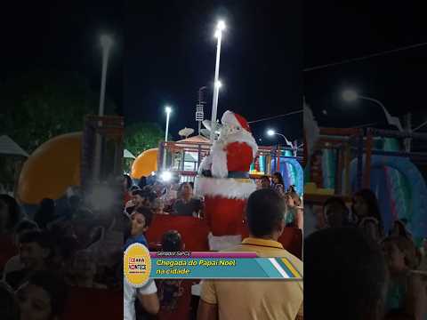 Ornamentação natalina em Senador Sá-CE