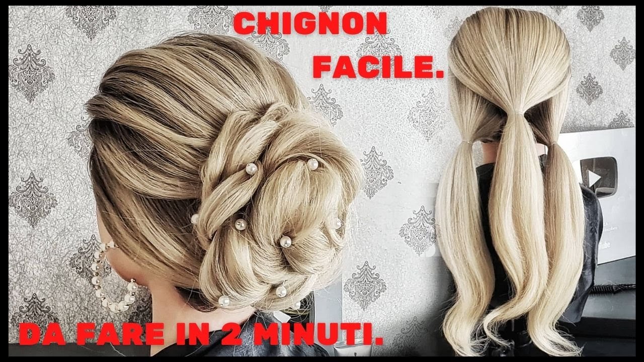 Watch Now Acconciatura per la mamma della sposa\CHIGNON FACILE. Acconciatura per la mamma della sposa\CHIGNON FACILE.