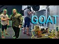 Rebuilding Legs Ep. 2 | YOKE & SPANISH Squats | PHIL HEATH! | GROCERIES