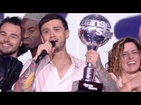 BILLY CRAWFORD EMOTIONAL WINNING MOMENT FOR DANCING WITH THE STARS / DANCE AVEC LES STARS