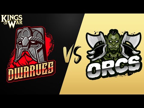 Kings of War 2300pts - Dwarves vs Orcs
