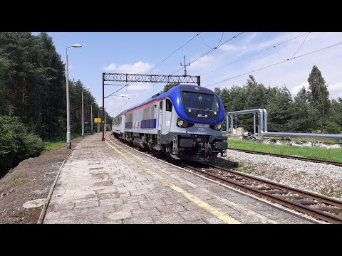 SU160-010 + TLK WETLINA z Poznania Gł. do Zagórza, mija p.o. Moskale 26.06.2020