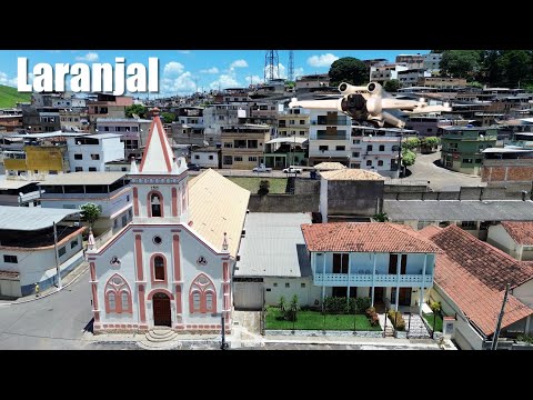 Imagens aéreas de Laranjal, MG, com drone DJI Mini 3. 
