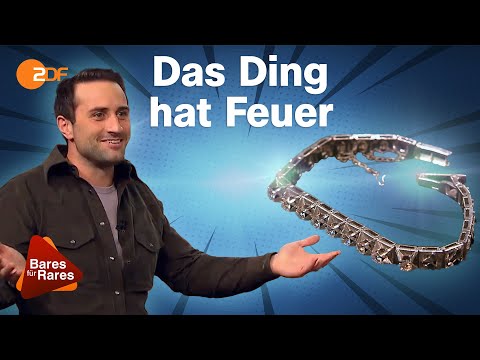 Brillanten und Tennis: Dieses Rivière Armband aus Gold ist ein hartes Match wert | Bares für Rares