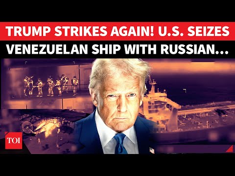 US Attacks Again! Russian-Flagged Ship Linked To Venezuela CAPTURED; Pentagon CONFIRMS Strike
