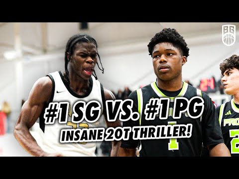 #1 PG VS. #1 SG GOES TO DOUBLE OVERTIME! JORDAN SMITH JR. VS. NASIR ANDERSON GETS HEATED!