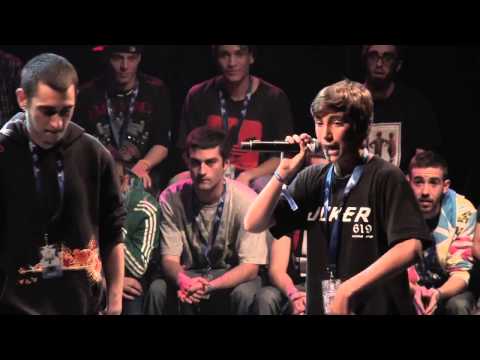 Blon vs SrG - Octavos Barcelona - RedBull Batalla de los Gallos 2013 (Oficial)