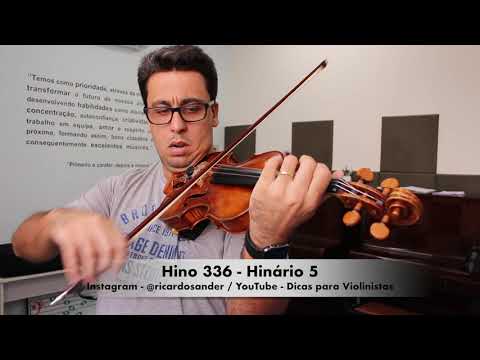 Hino 336 Violino Hinário 5 CCB