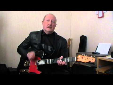 Wilko Johnson Telecaster Demo ( All Through The City by Chris Roach