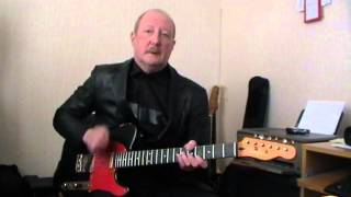 Wilko Johnson Telecaster Demo ( All Through The City by Chris Roach