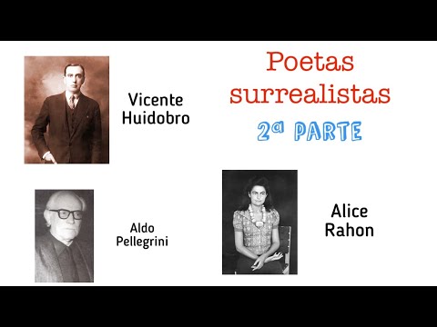 Poetas surrealistas 🌹 Selección - SEGUNDA PARTE