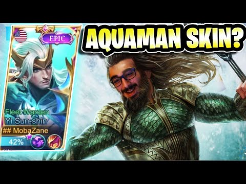 YSS Aquaman New Skin | Mobile Legends | MobaZane