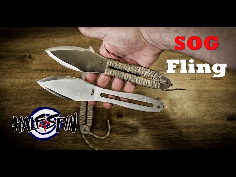SOG Fling Throwing Knives Full Review