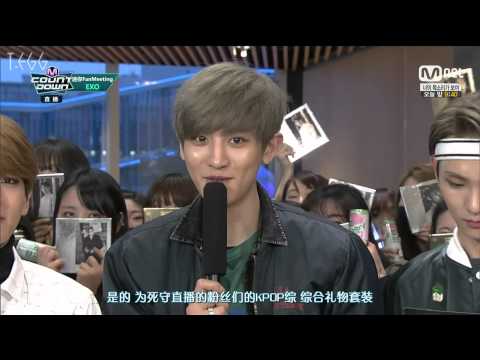 中字 150409 M! Countdown EXO - Call Me Baby 1st win FULL CUT