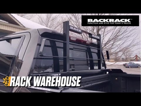 Backrack Original Headache Rack with Tonneau Cover Kit Installation - Rack Warehouse