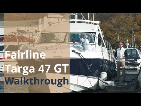 Fairline Targa 47 GT Yacht Tour | For Sale £299,995.00 | One Marine Yacht Brokers