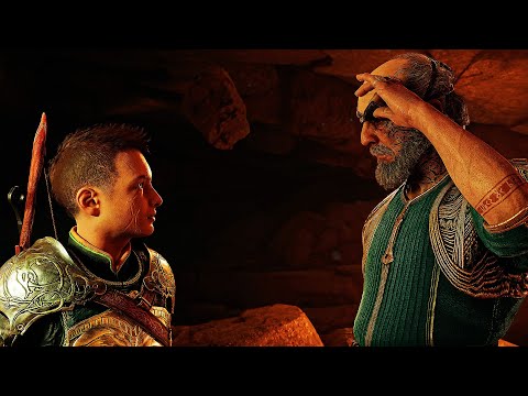 Odin Explains How He Lost His Eye - Mimir Tells the Truth - God of War Ragnarok