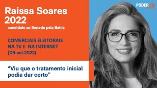 Raissa Soares (programa eleitoral 35seg. - TV): “Vamos tentar porque funcionou” (9.set.2022)