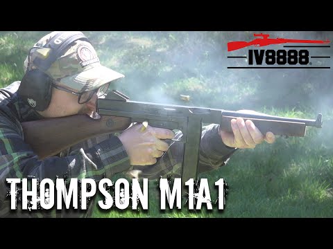 Thompson M1A1 with Dudley Brown