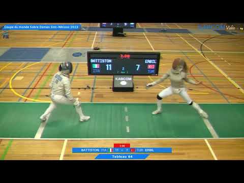 Sint Niklaas World Cup 2023 SWS - L64 - Michela Battiston ITA v Nisanur Erbil TUR
