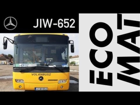 Mercedes-Benz O345G Conecto | VOITH | JIW-652 | Volánbusz Zalaegerszeg | Audio