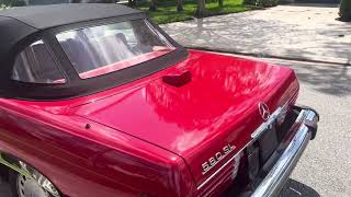 1987 Mercedes 560SL Roadster Walk Around