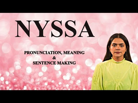 Nyssa - Meaning_&_Pronunciation_Word_World_Audio_Video_Dictionary