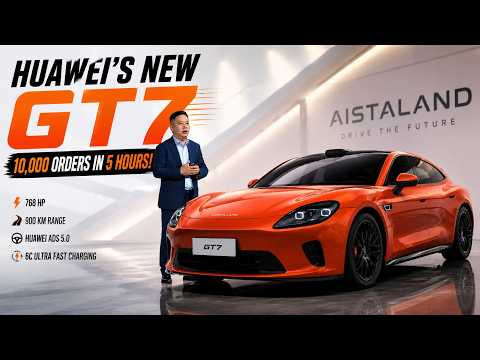 Thumbnail for 768 Horsepower Huawei's GT7 Takes Aim at Tesla and Zeekr by Zeekr, Shooting brake, video, Car, Vehicle, Van, vide