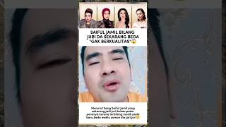 Download lagu THE JUDGES ARE NOT QUALIFIED NOW #saifuljamil #soimah #dewipersik #dangdut #da7 mp3
