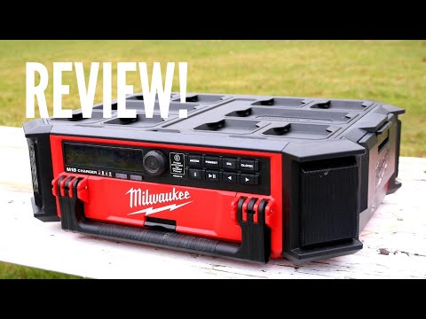 Milwaukee Packout Radio Review!  Milwaukee M18 PACKOUT Cordless Radio + Charger