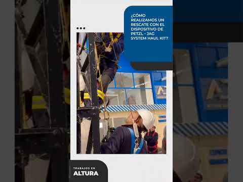 ¿Cómo realizamos un rescate con el dispositivo de Petzl - Jag System haul kit?