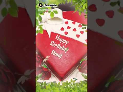 Hanif birthday song Hanif name status